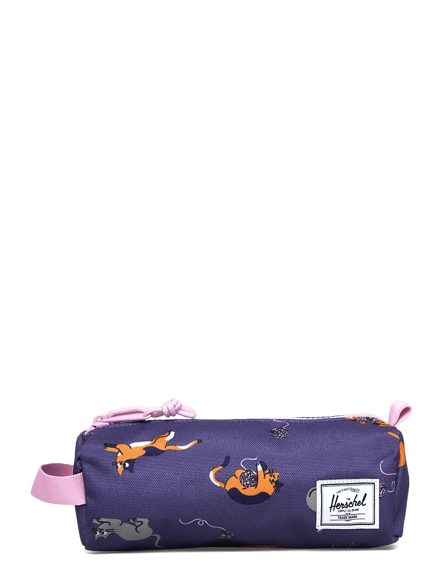 Herschel - Settlement Pencil Case Little Herschel - pennfodral - playing cats - 0
