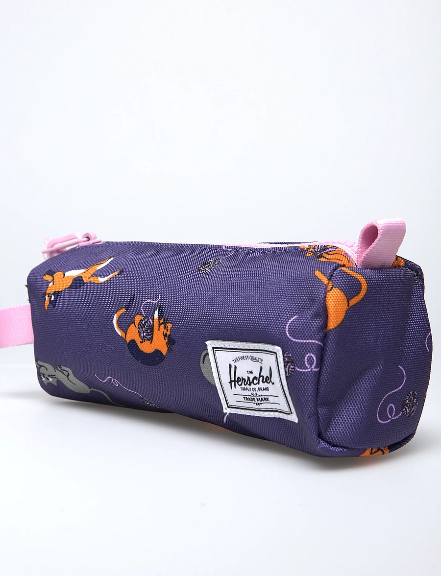 Herschel - Settlement Pencil Case Little Herschel - pennfodral - playing cats - 4
