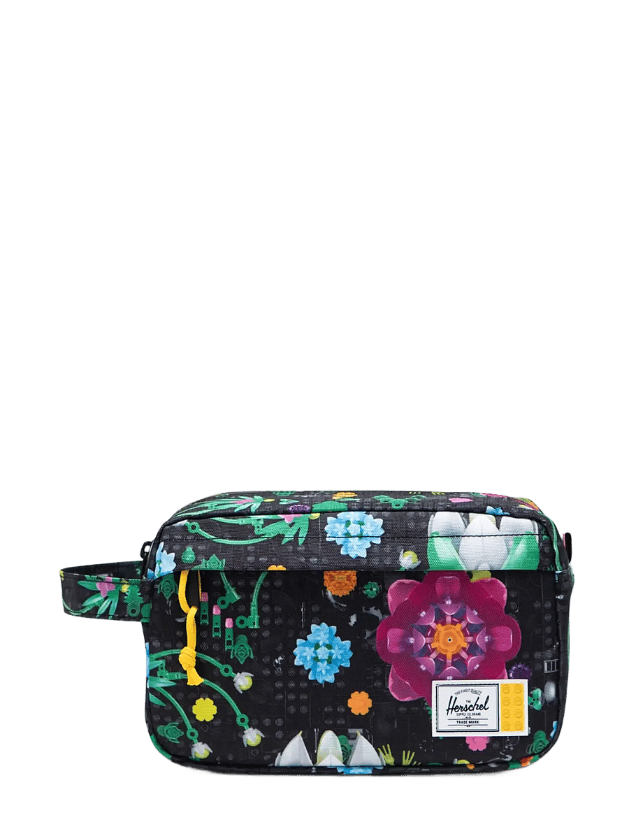 Herschel - LEGO® Chapter Travel Kit - baden - hsc lego® botanical floral blk - 0