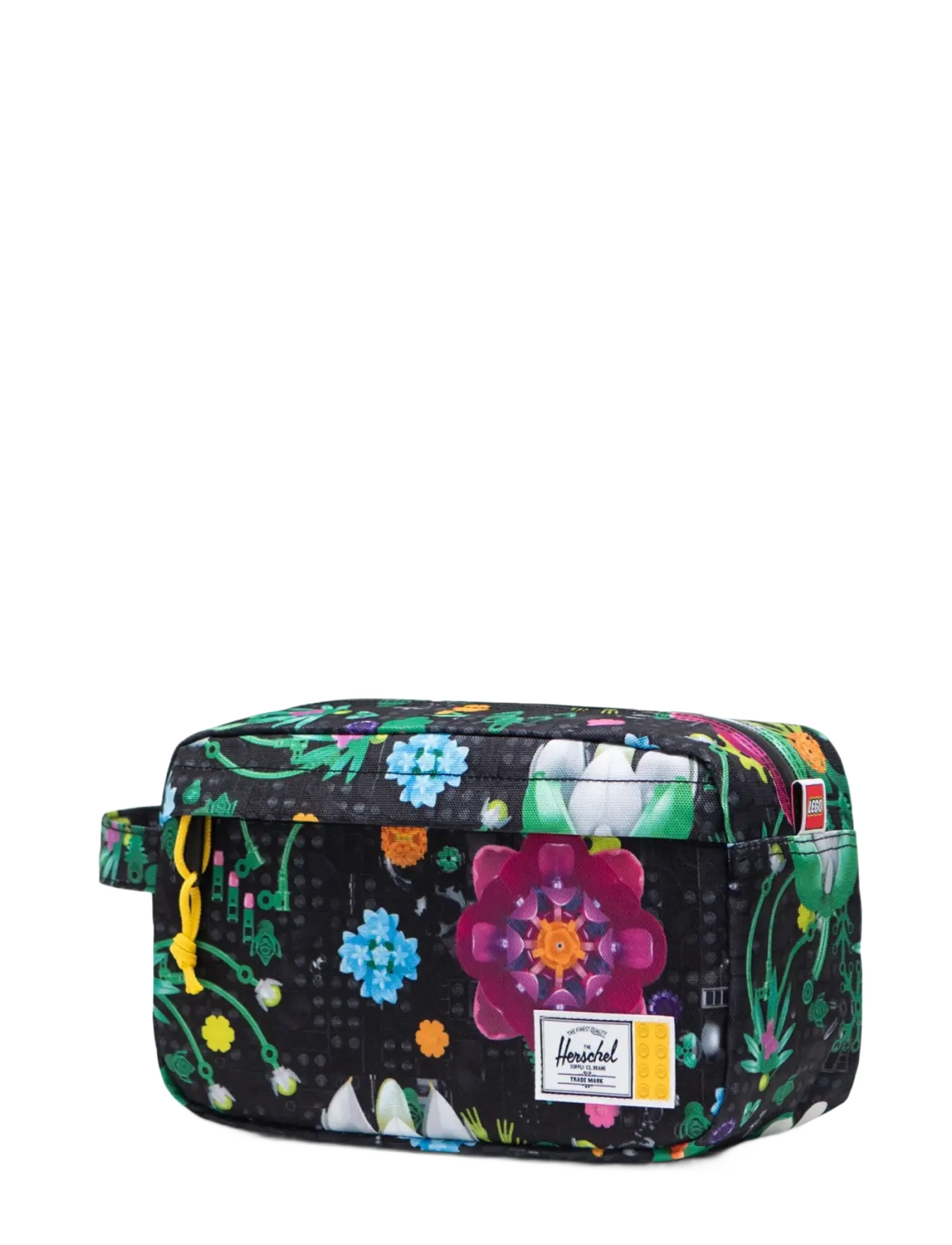 Herschel - LEGO® Chapter Travel Kit - baden - hsc lego® botanical floral blk - 2
