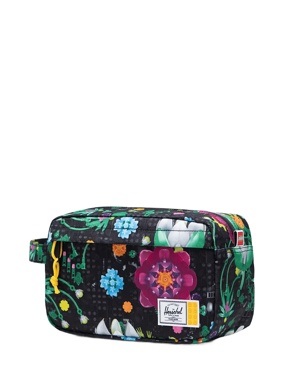 Herschel - LEGO® Chapter Travel Kit - baden - hsc lego® botanical floral blk - 2