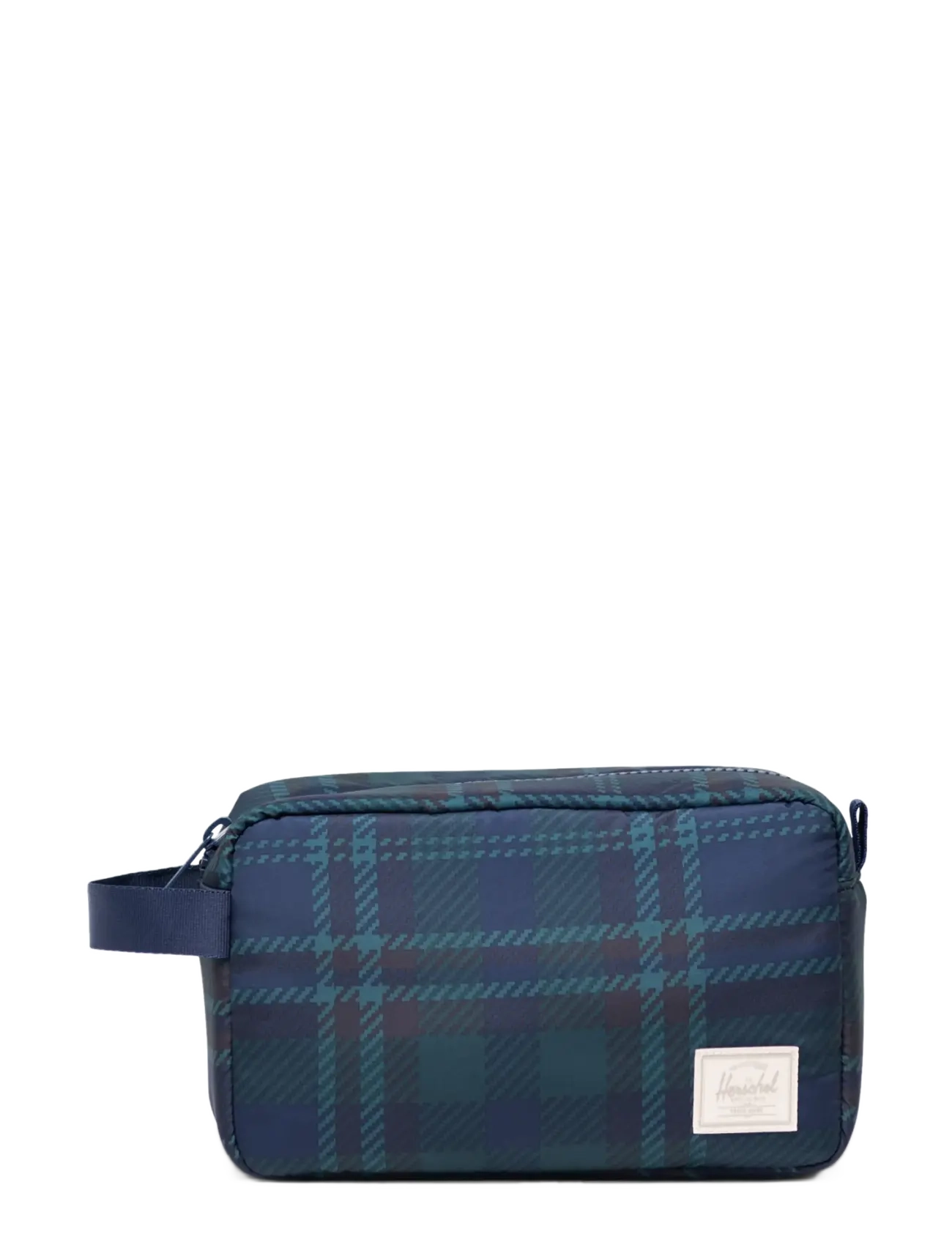 TARTAN PLAID BLACK IRIS