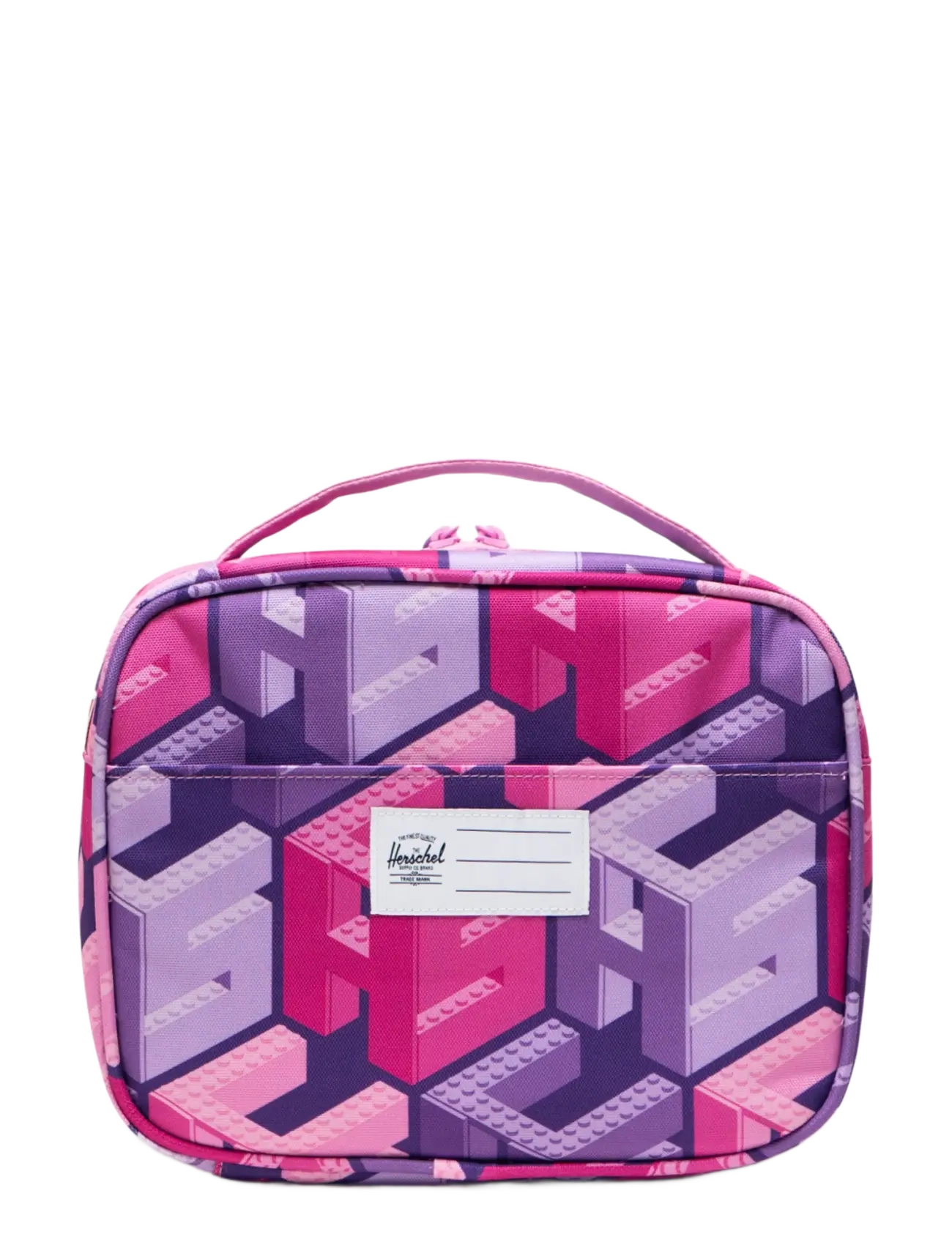 Herschel - LEGO® Pop Quiz Lunch Box Little Herschel - brotdosen - hsc lego® monogram purple - 2
