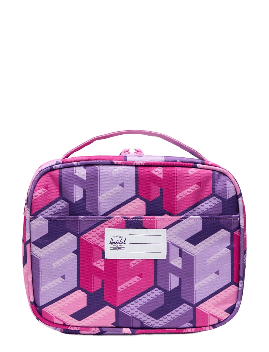Herschel - LEGO® Pop Quiz Lunch Box Little Herschel - brotdosen - hsc lego® monogram purple - 2