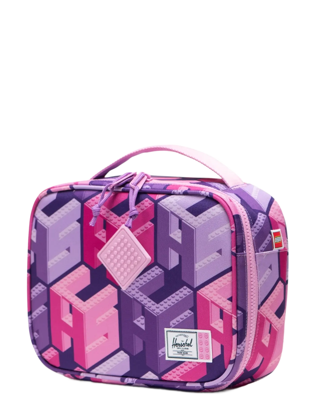 Herschel - LEGO® Pop Quiz Lunch Box Little Herschel - brotdosen - hsc lego® monogram purple - 3