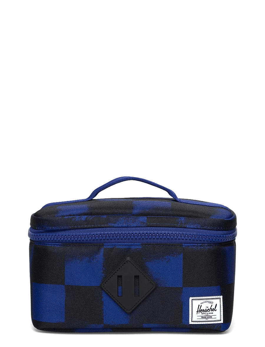 Herschel - Herschel Heritage Lunch Box Little Herschel - lunchlådor - stencil check sodalite blue - 0