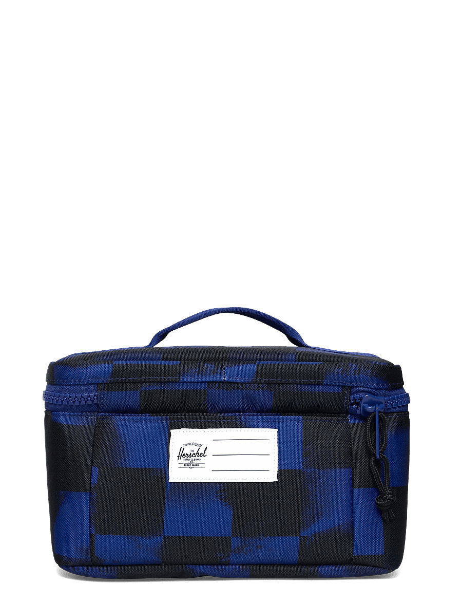 Herschel - Herschel Heritage Lunch Box Little Herschel - lunchlådor - stencil check sodalite blue - 1