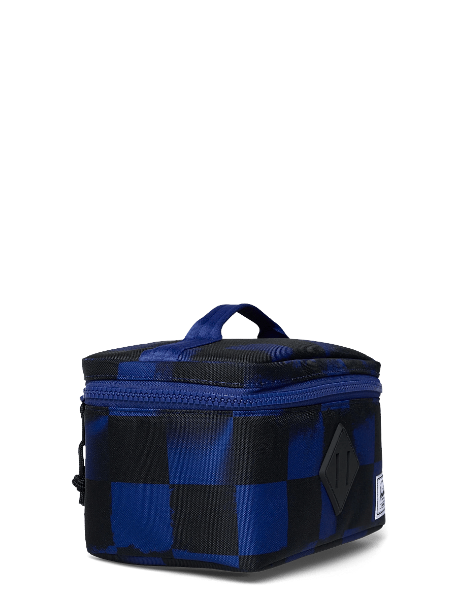 Herschel - Herschel Heritage Lunch Box Little Herschel - lunchlådor - stencil check sodalite blue - 2