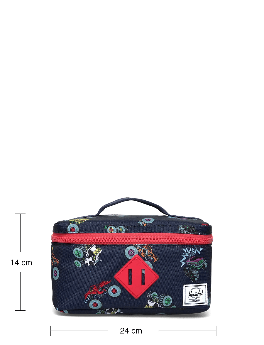Herschel - Herschel Heritage Lunch Box Little Herschel - lunchlådor - monster trucks - 3