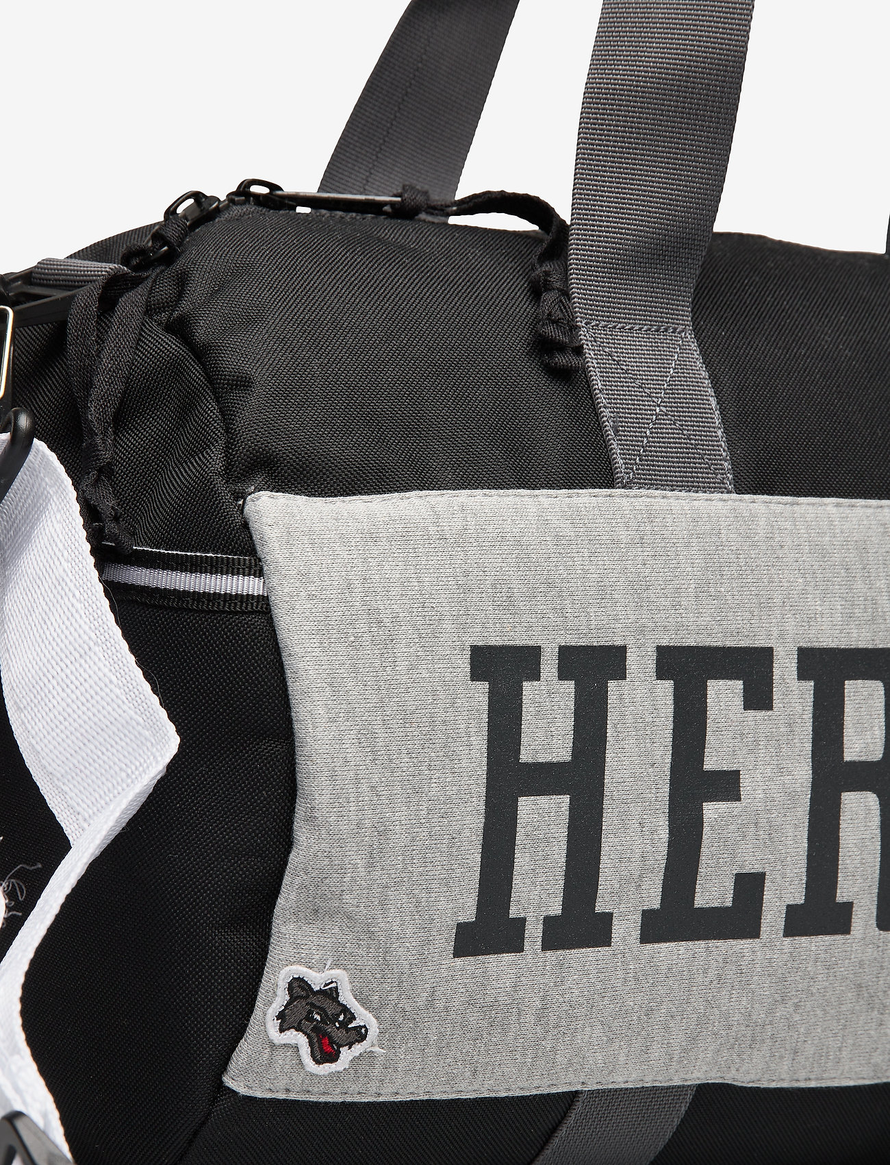 Herschel - Sutton Mid - away - black/grey - 3