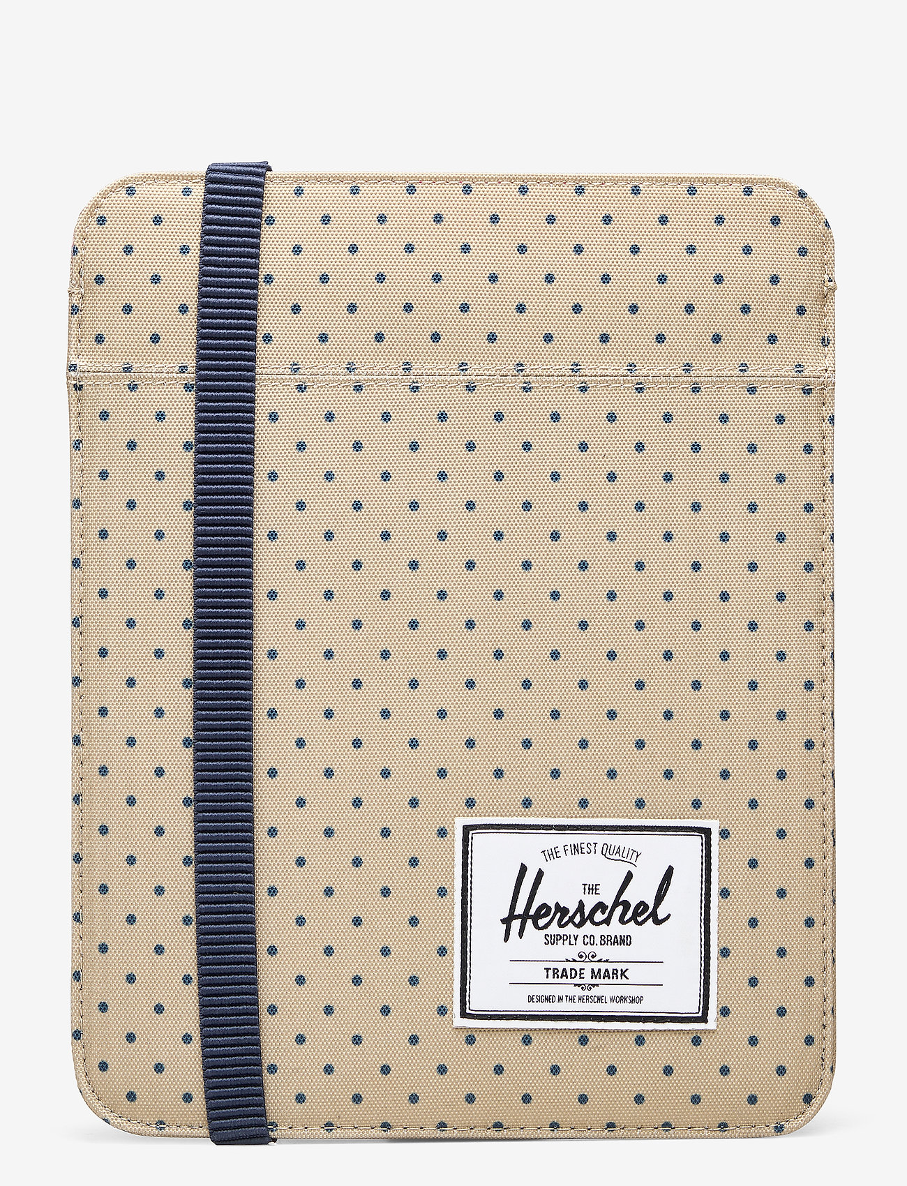 Herschel - Cypress Sleeve for iPad - khaki polka dot/navy - 0