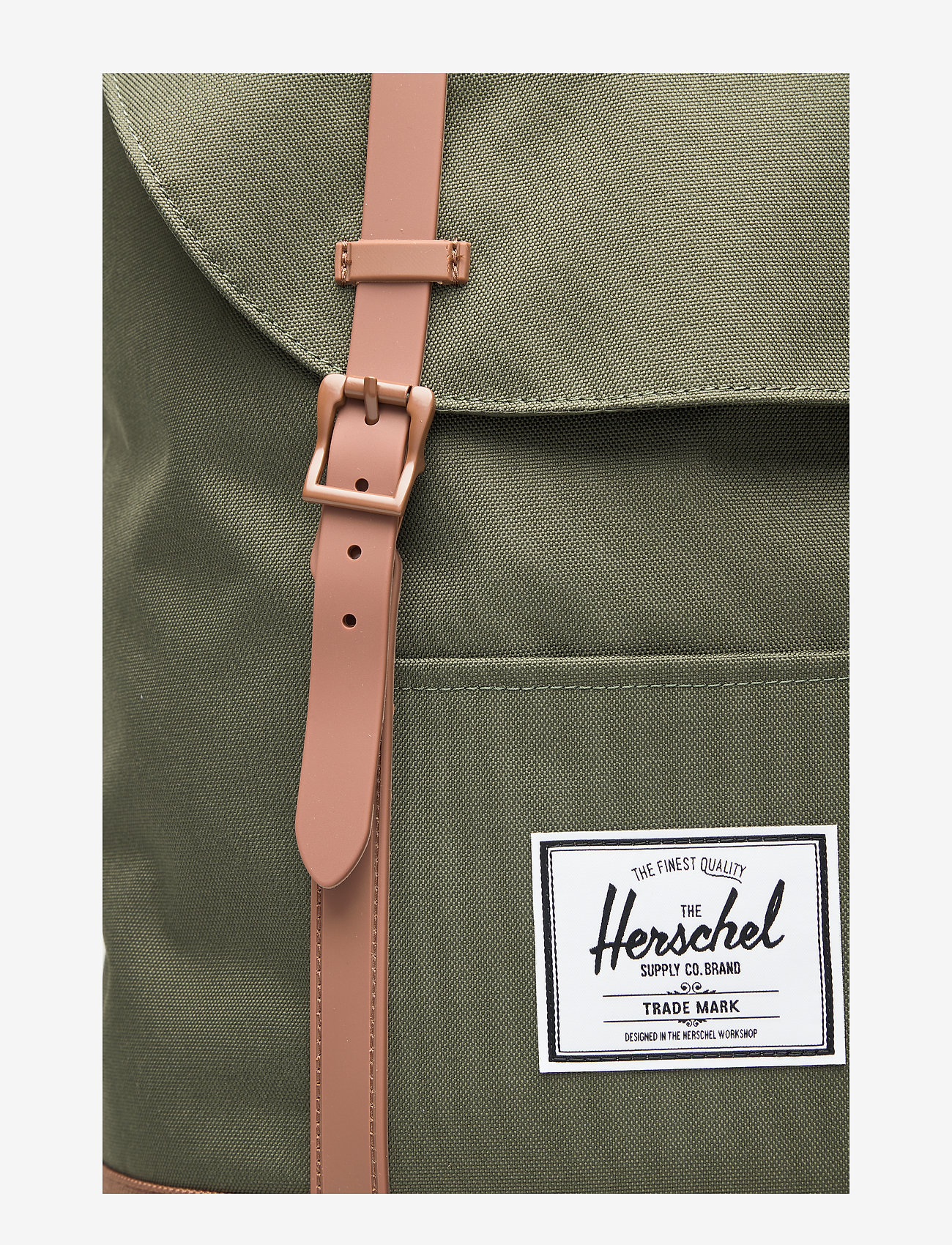 Herschel - Retreat - dark olive/saddle brown - 3