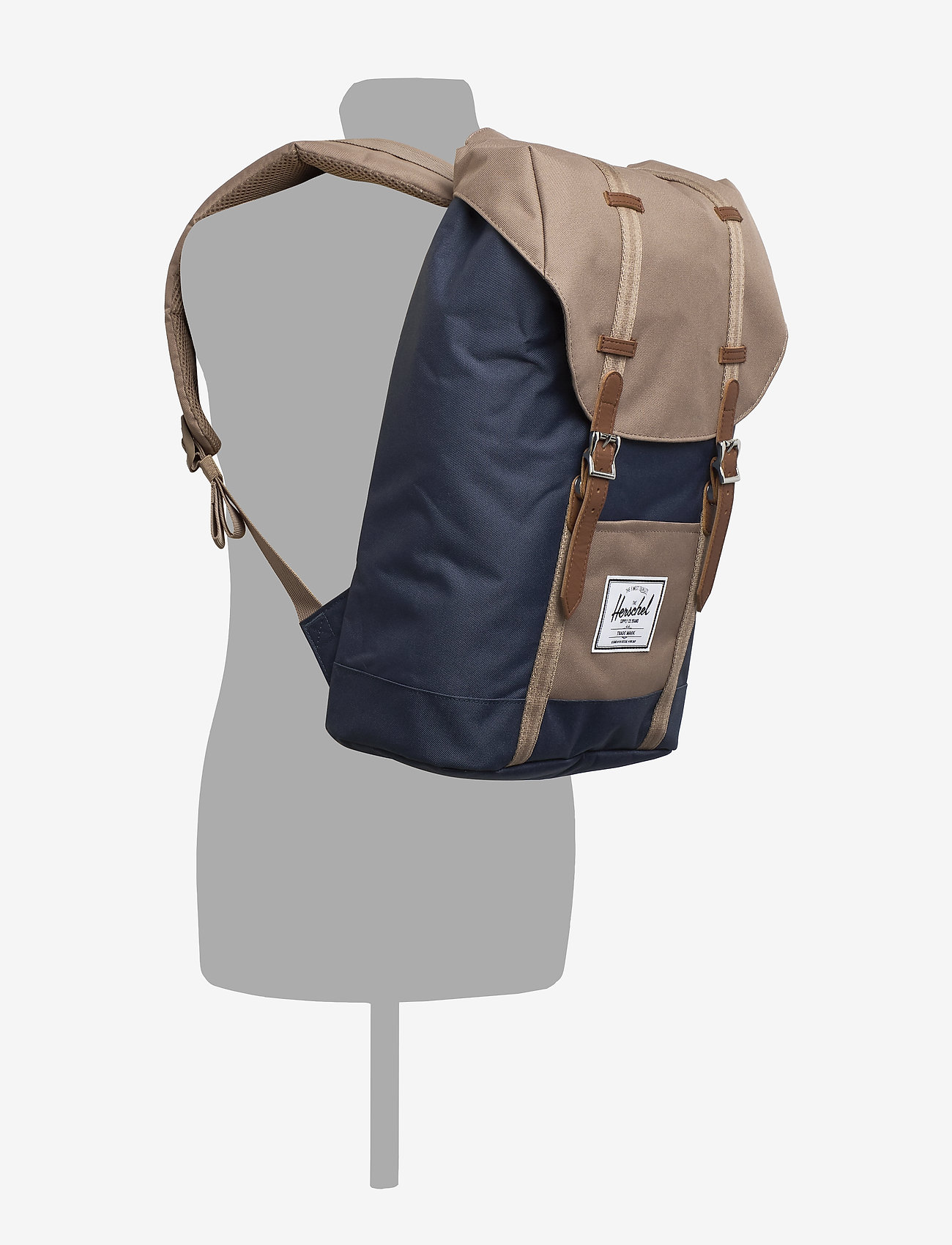 Herschel - Retreat - navy/pine bark/tan - 5