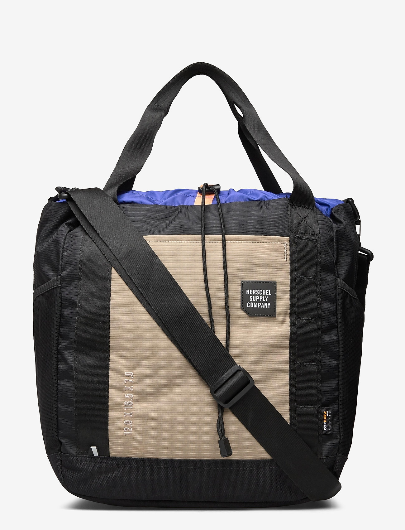 Herschel - Barnes - black/brindle/surf the web - 0