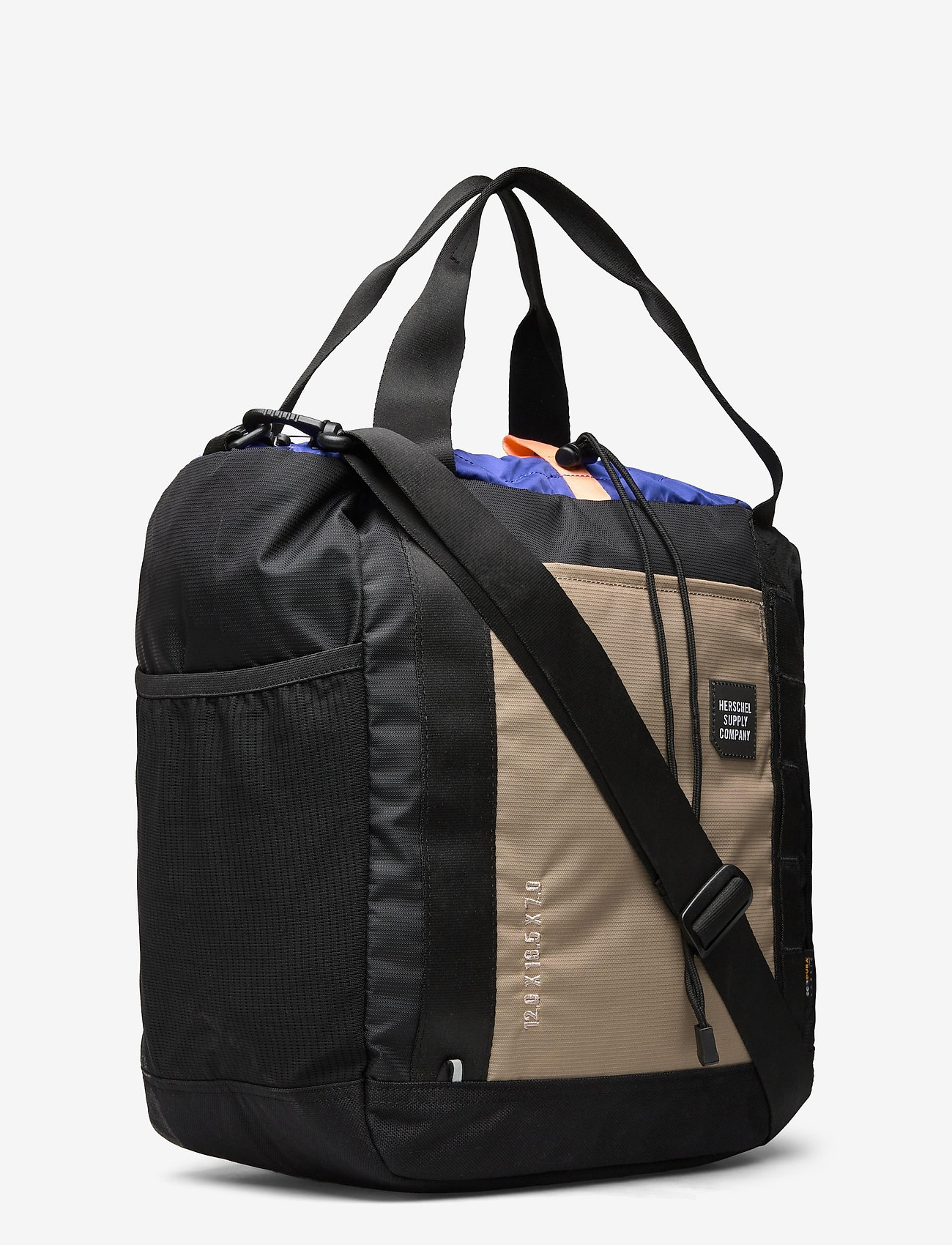 Herschel - Barnes - black/brindle/surf the web - 2