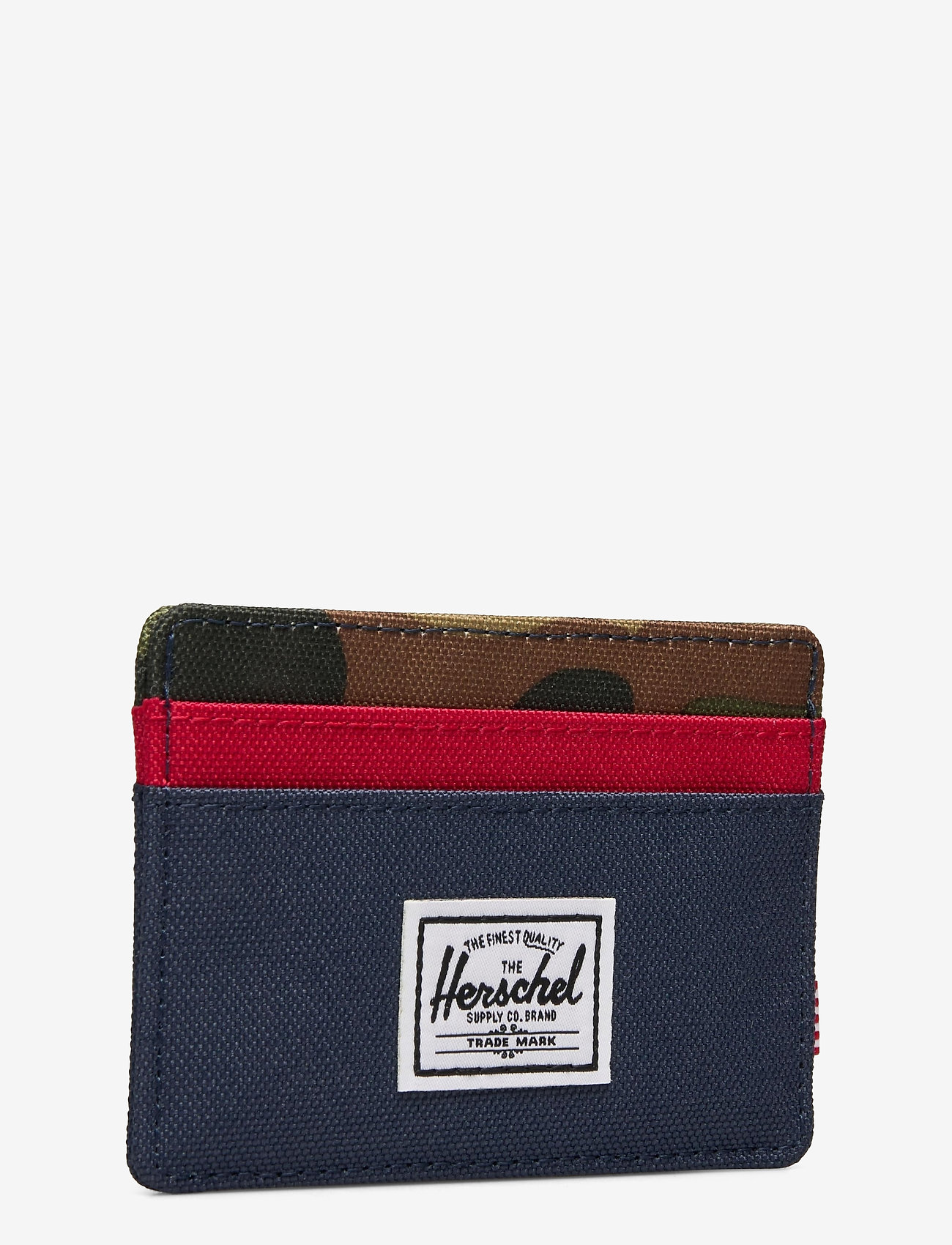 Herschel - Charlie RFID - navy/woodland camo/red - 2