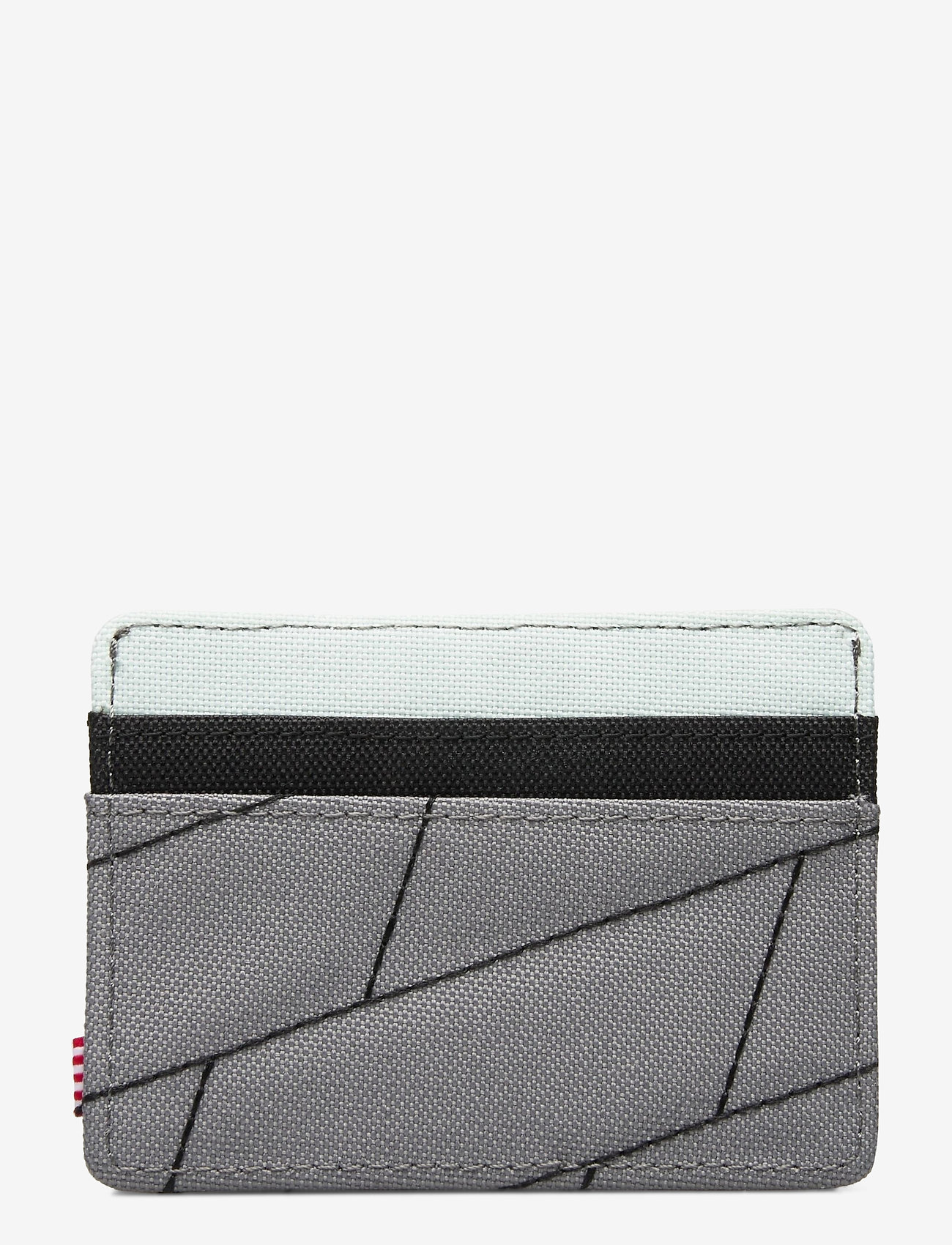 Herschel - Charlie RFID - light grey crosshatch/black/gl - 1