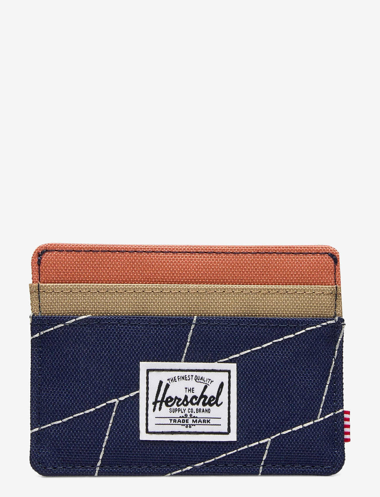 Herschel - Charlie RFID - medieval blue/kelp/apricot bra - 0