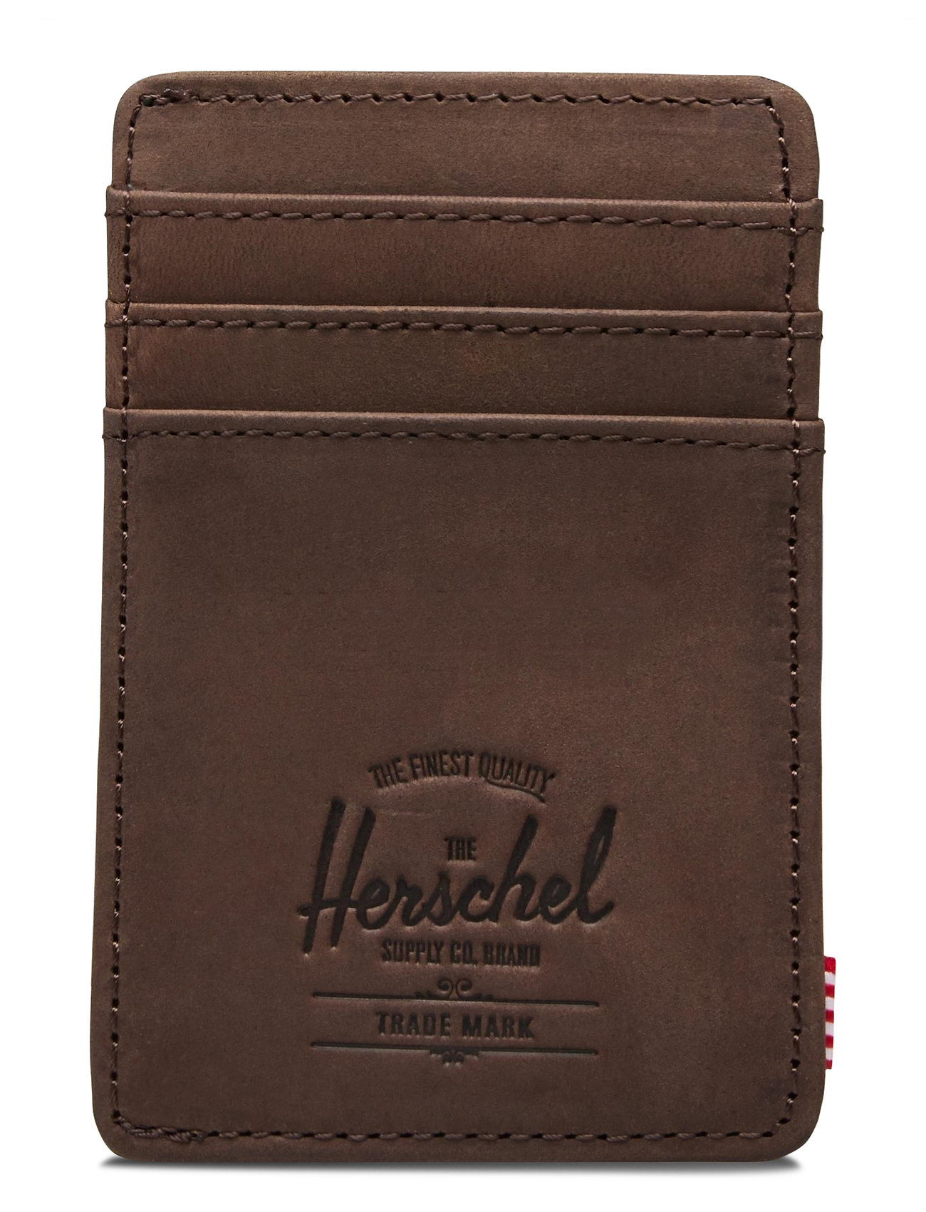 Herschel - Raven Leather RFID - nubuck brown - 0