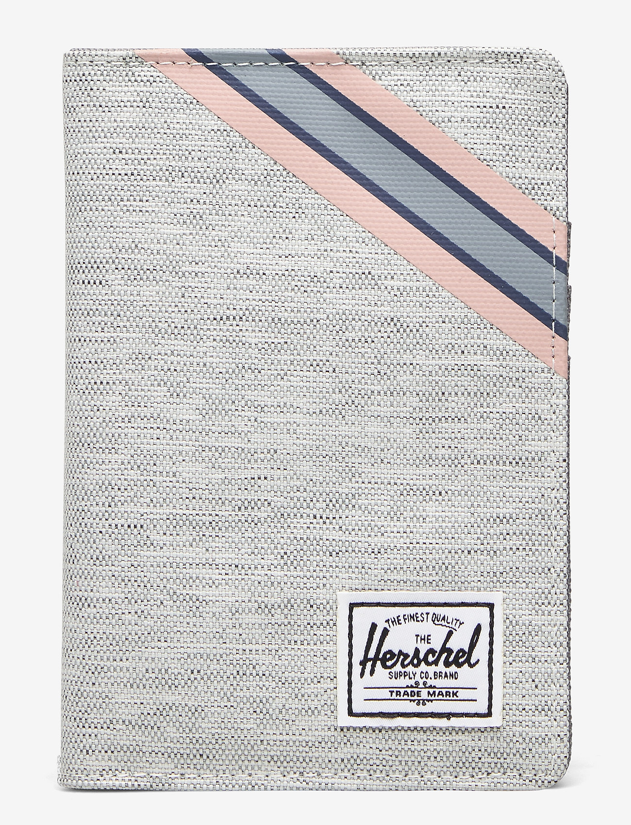 Herschel - Raynor Passport Holder RFID - light grey crosshatch/grey - 0