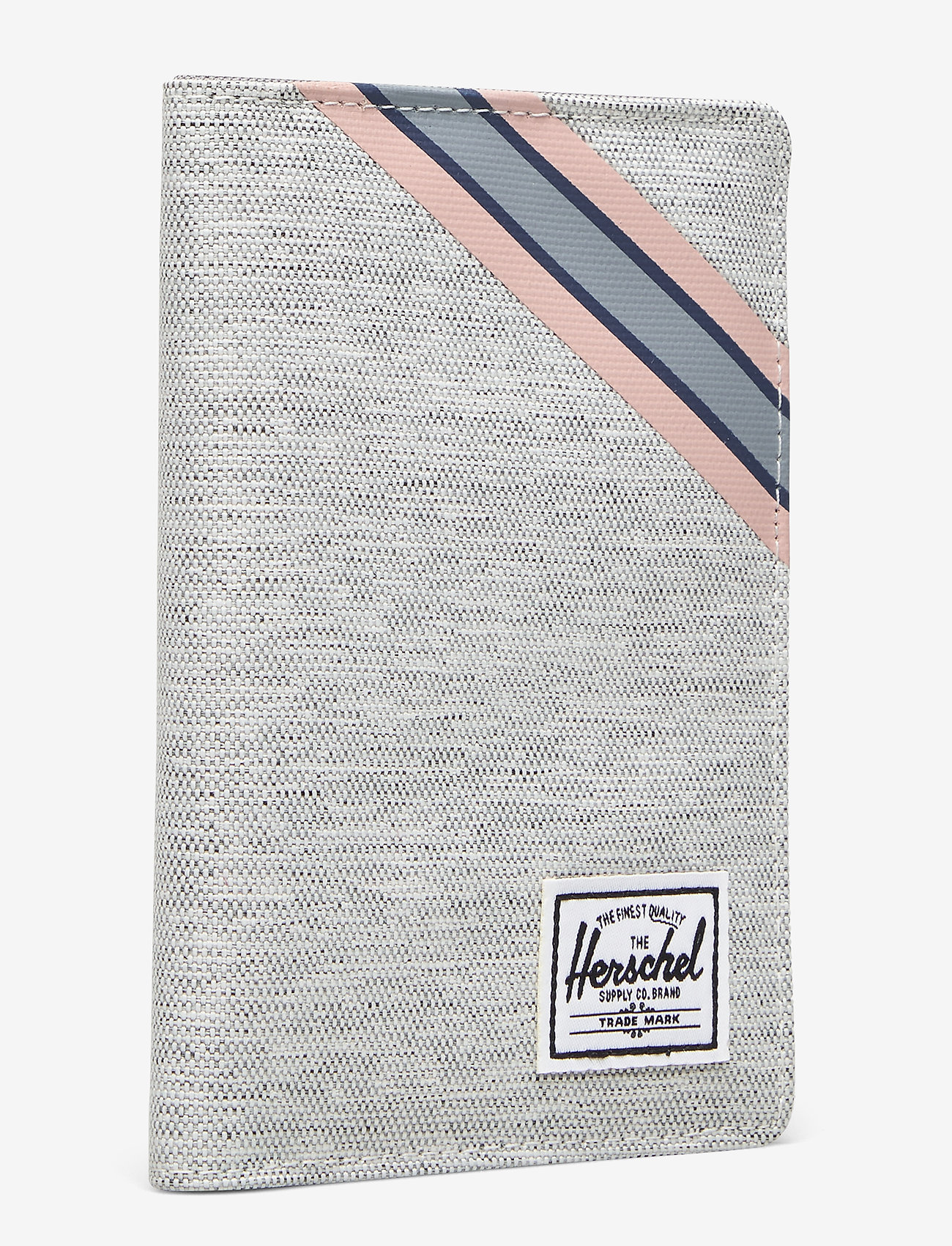 Herschel - Raynor Passport Holder RFID - light grey crosshatch/grey - 2
