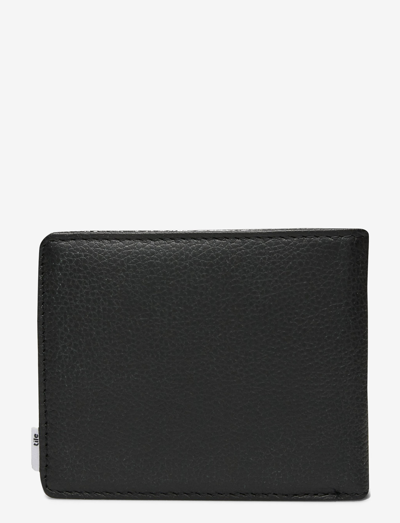 Herschel - Roy + Tile - black pebbled leather - 1