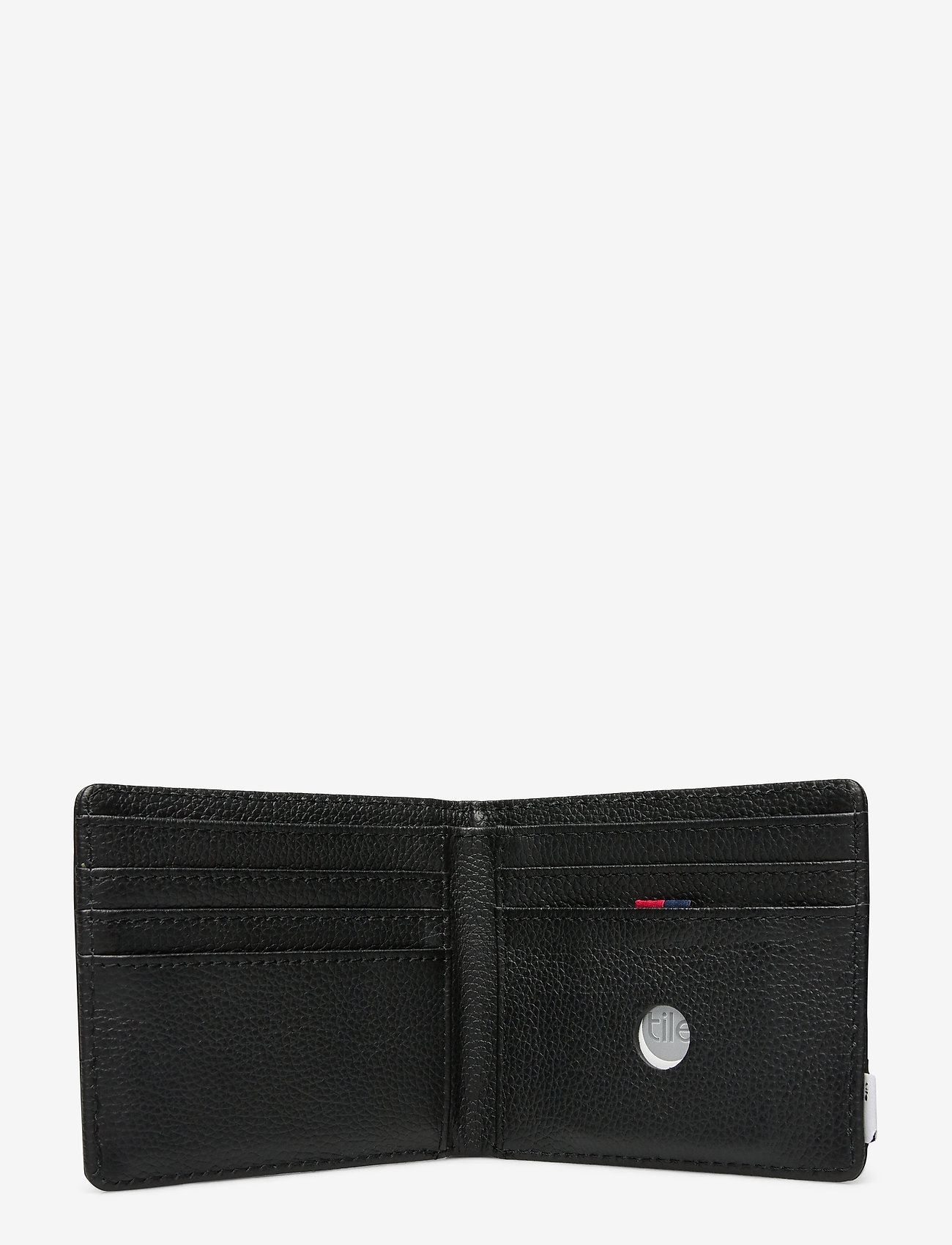 Herschel - Roy + Tile - black pebbled leather - 4