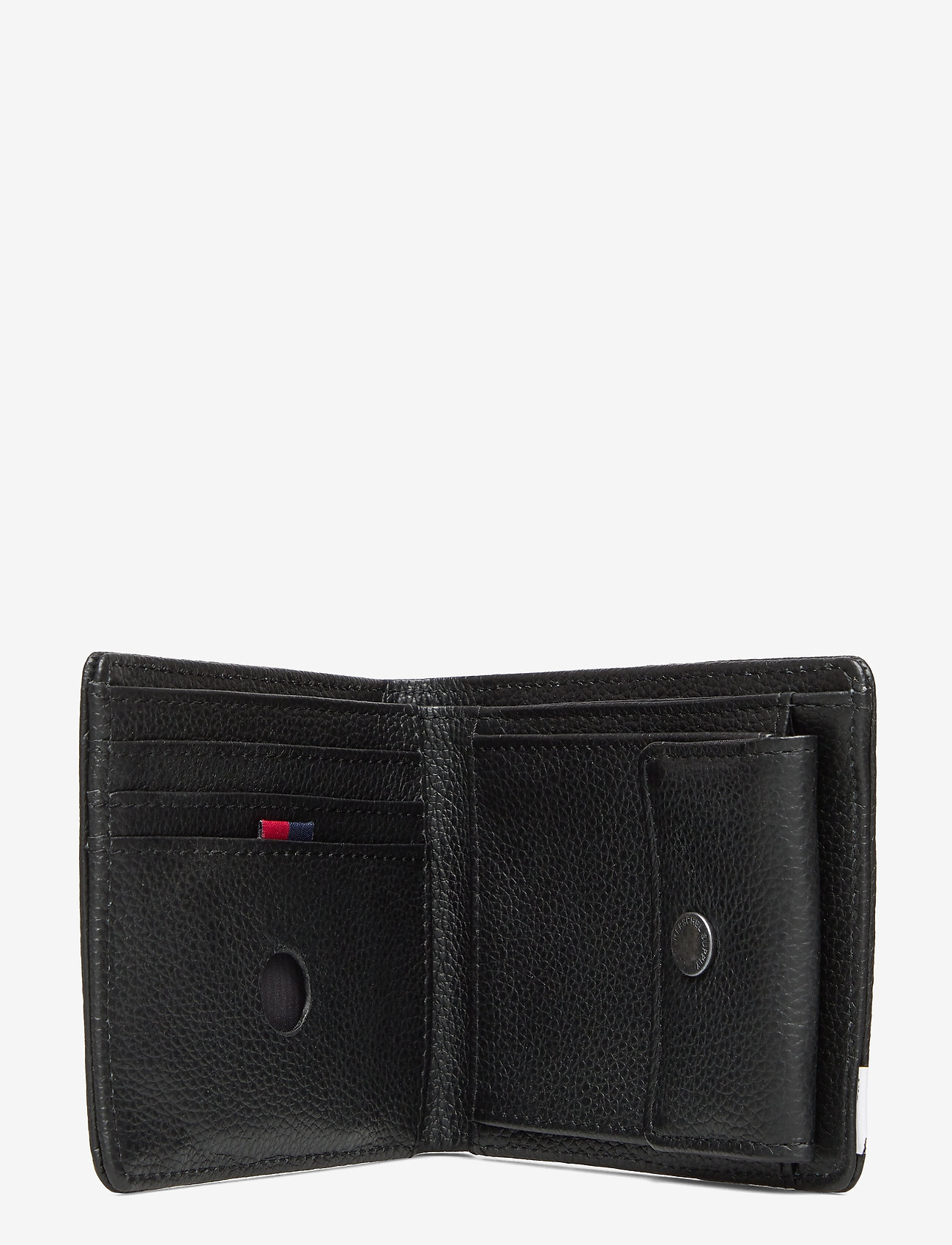 Herschel - Roy Coin XL + Tile - black pebbled leather - 3