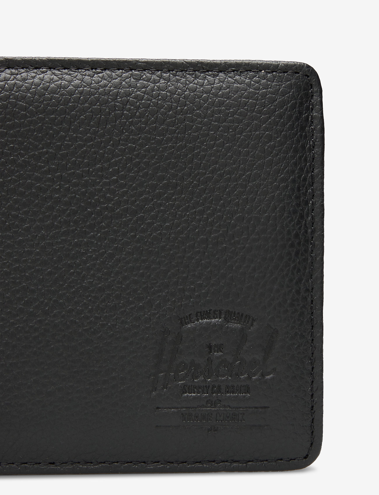 Herschel - Roy Coin XL + Tile - black pebbled leather - 4