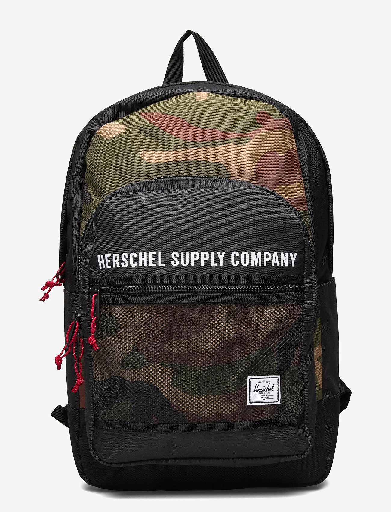 BLACK/WOODLAND CAMO
