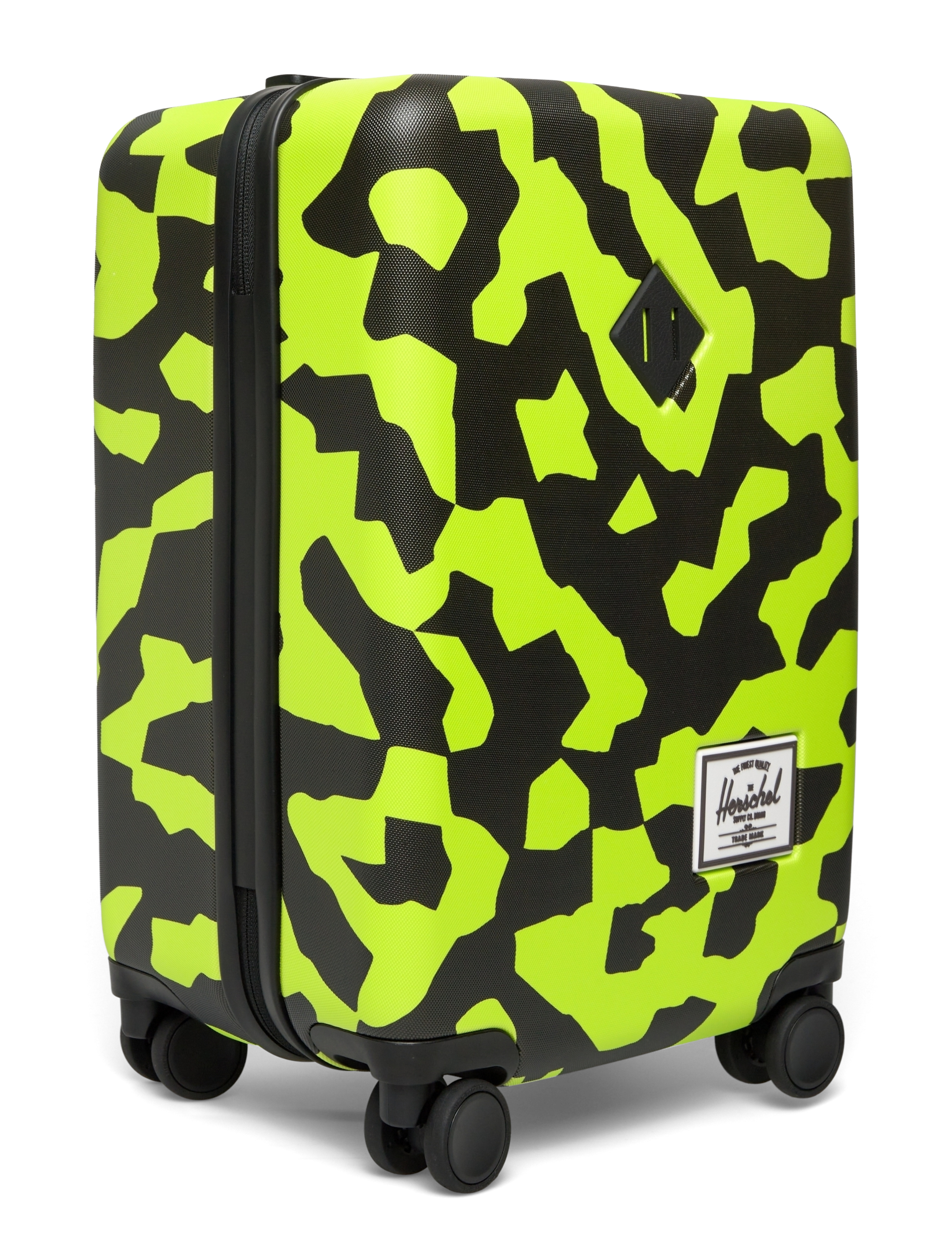 Herschel - Herschel Heritage Hardshell Carry On Luggage - shadow pixel lime punch - 2