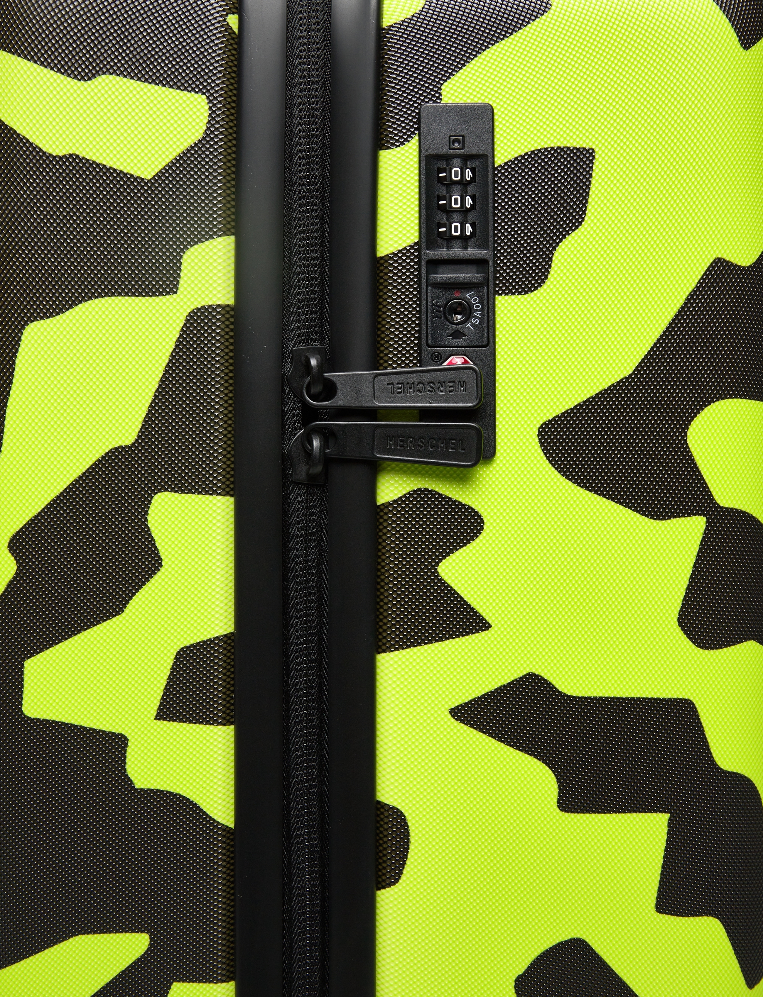 Herschel - Herschel Heritage Hardshell Carry On Luggage - shadow pixel lime punch - 3