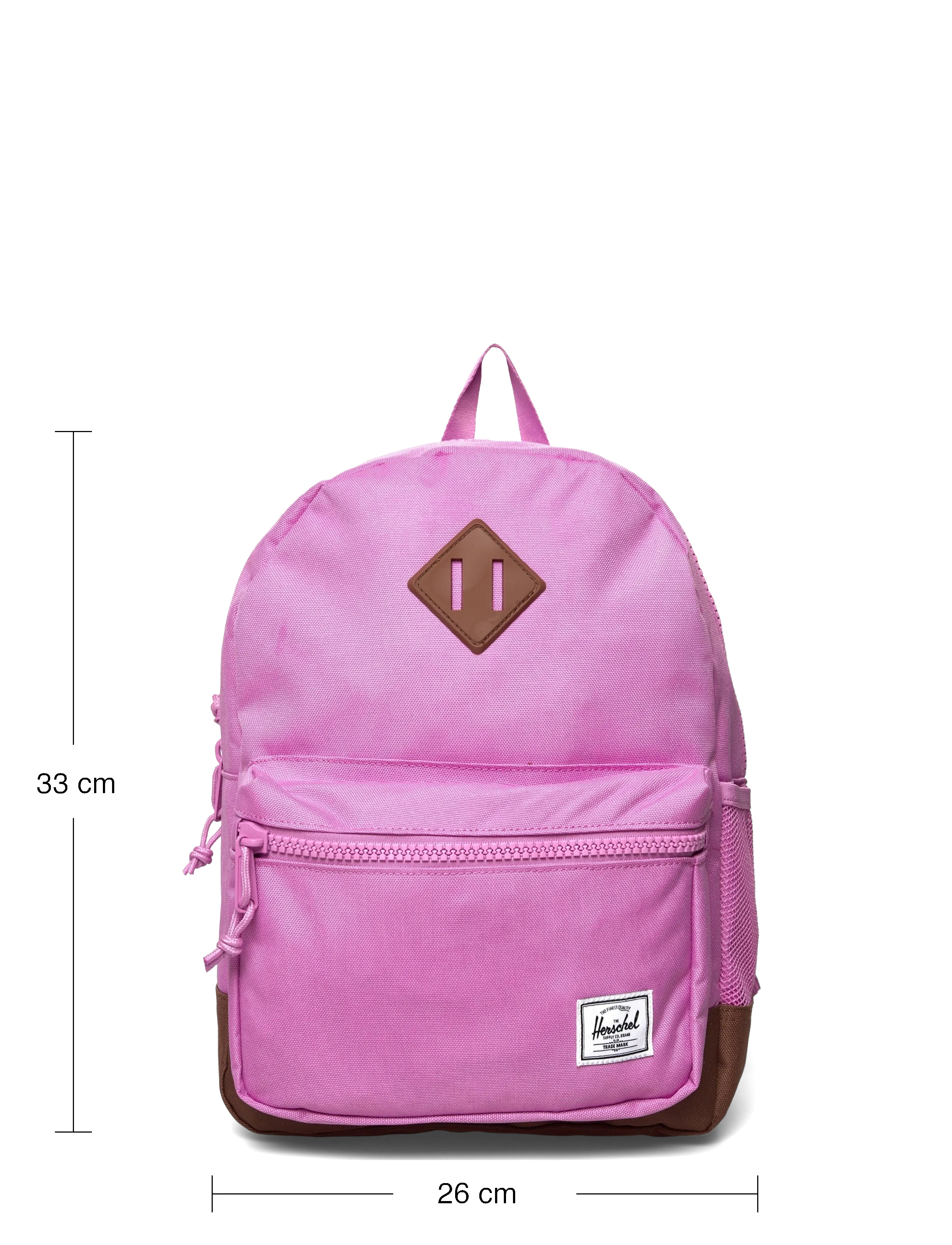 Herschel - Herschel Heritage Kids Backpack - plecaki - opera mauve/saddle brown - 3