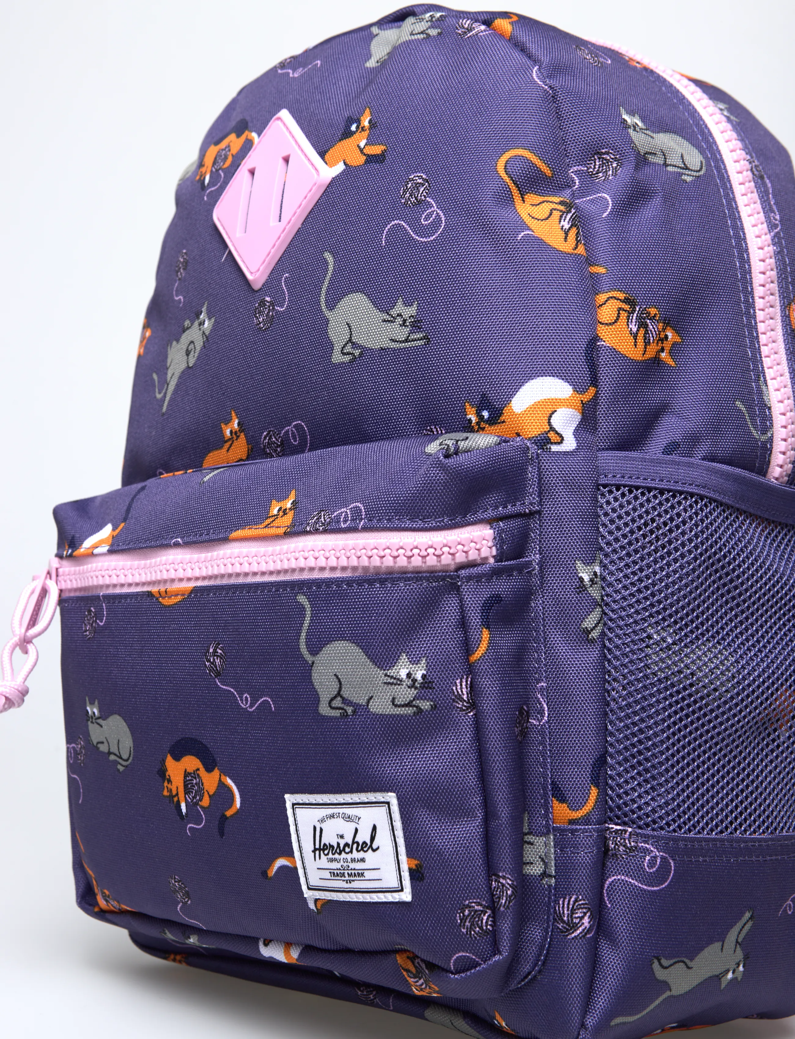 Herschel - Herschel Heritage Kids Backpack - rucksäcke - playing cats - 4