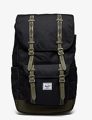 Herschel - Herschel Little America Backpack - fødselsdagsgaver - black/ivy green - 0