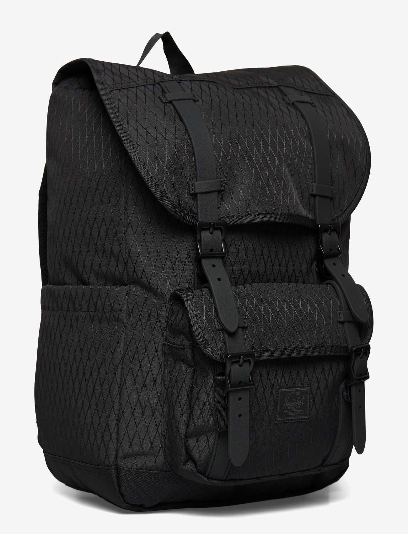 Herschel - Herschel Little America Mid Backpack - alltags-style - black diamond/black - 2