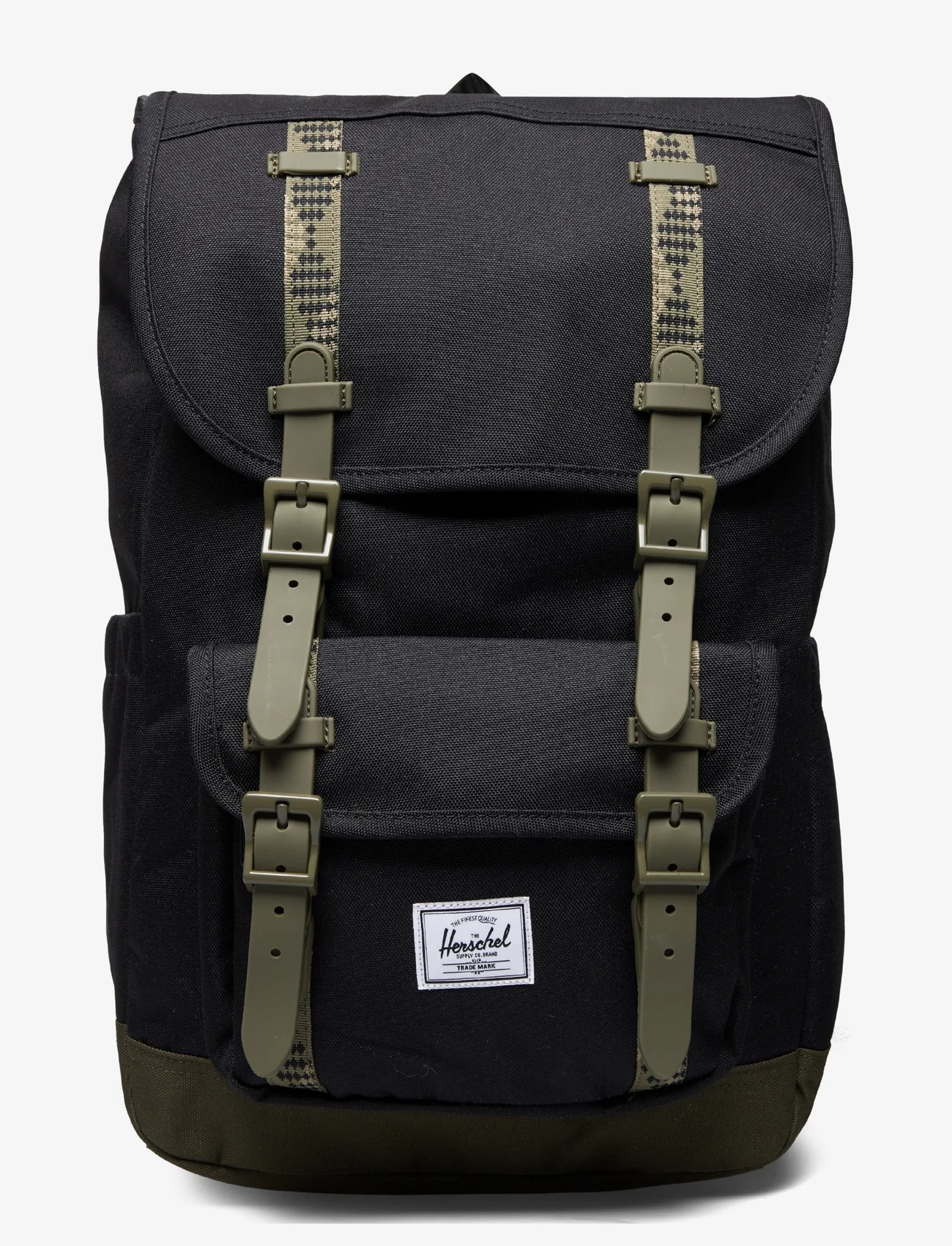 Herschel - Herschel Little America Mid Backpack - osta tilaisuuden mukaan - black/ivy green - 0