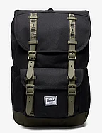 Herschel Little America Mid Backpack - BLACK/IVY GREEN