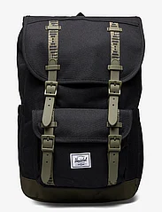 Herschel - Herschel Little America Mid Backpack - osta tilaisuuden mukaan - black/ivy green - 0