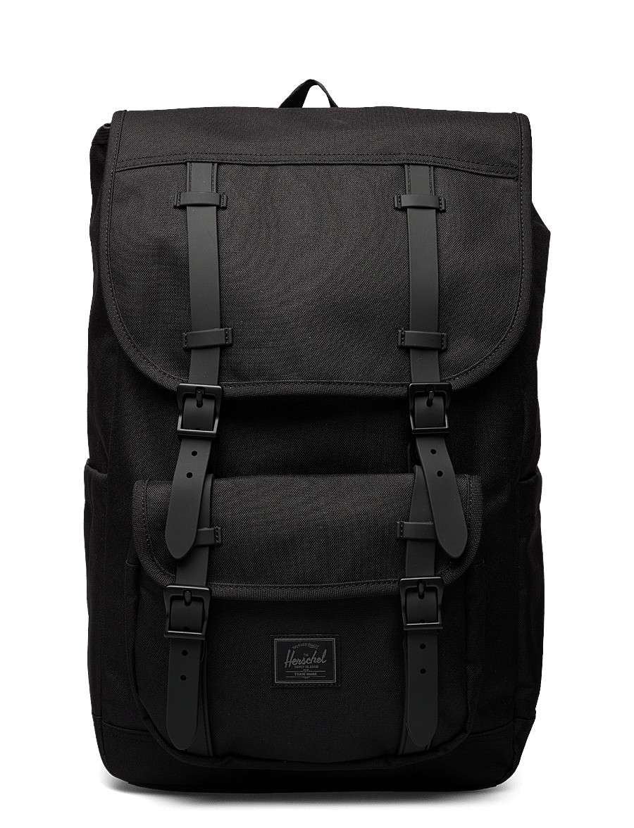 Herschel - Herschel Little America Mid Backpack - alltags-style - black tonal - 0