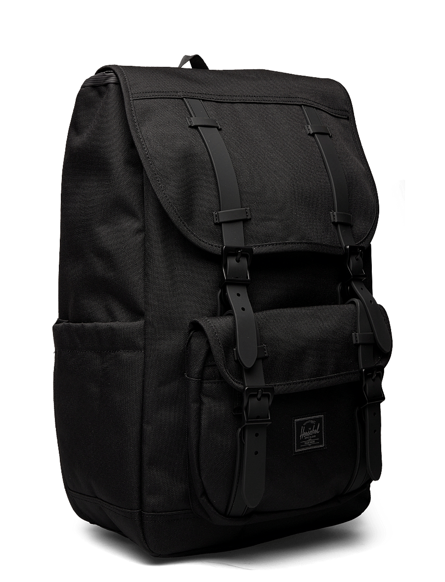 Herschel - Herschel Little America Mid Backpack - alltags-style - black tonal - 2