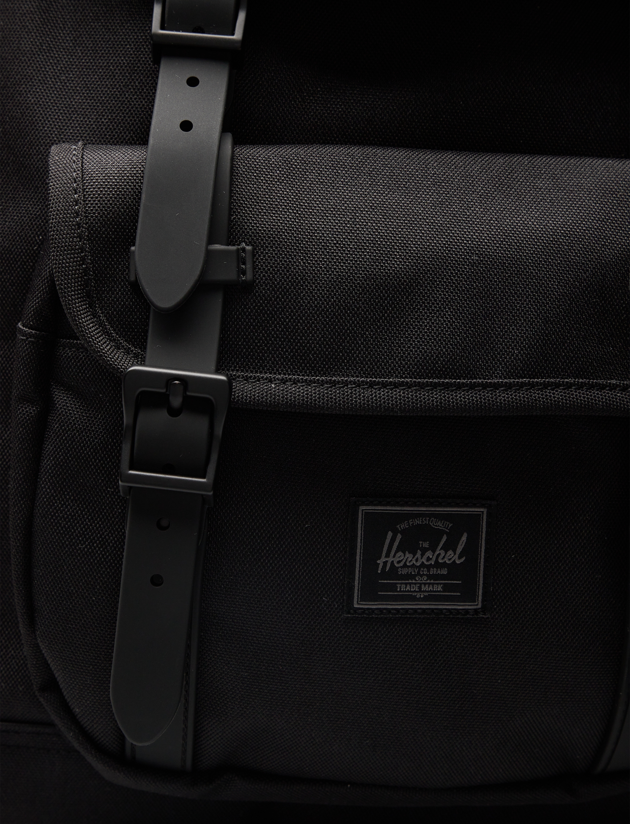 Herschel - Herschel Little America Mid Backpack - alltags-style - black tonal - 3