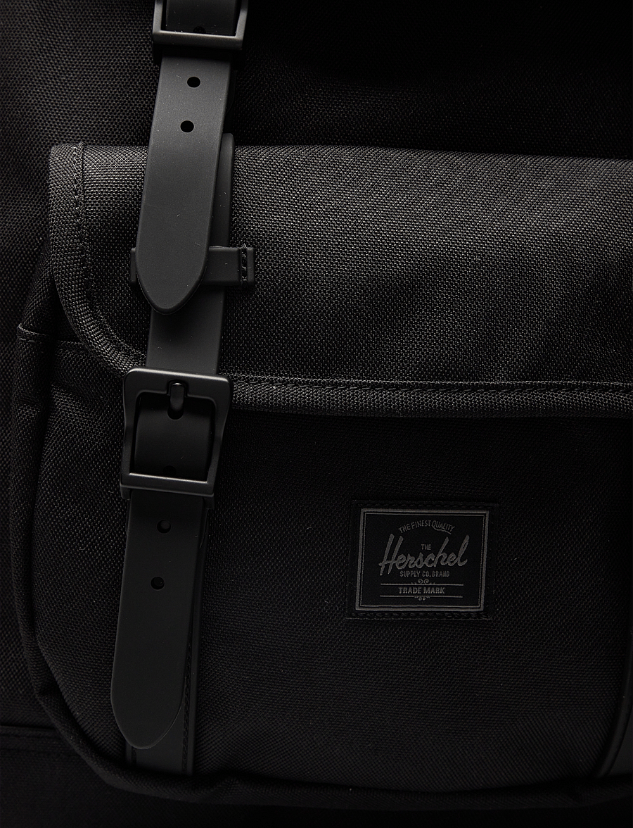 Herschel - Herschel Little America Mid Backpack - alltags-style - black tonal - 3
