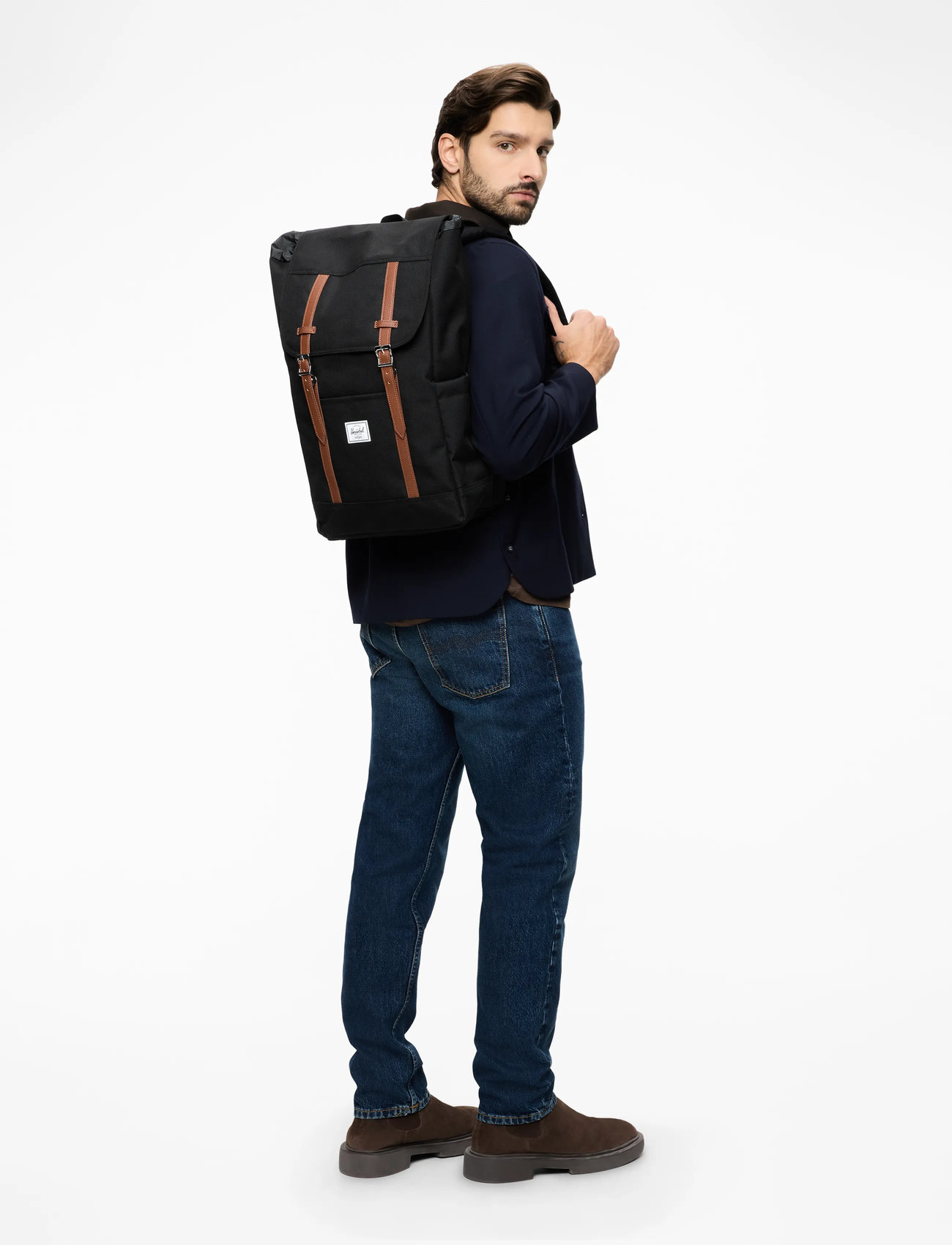 Herschel - Herschel Retreat Backpack - alltags-style - black - 2