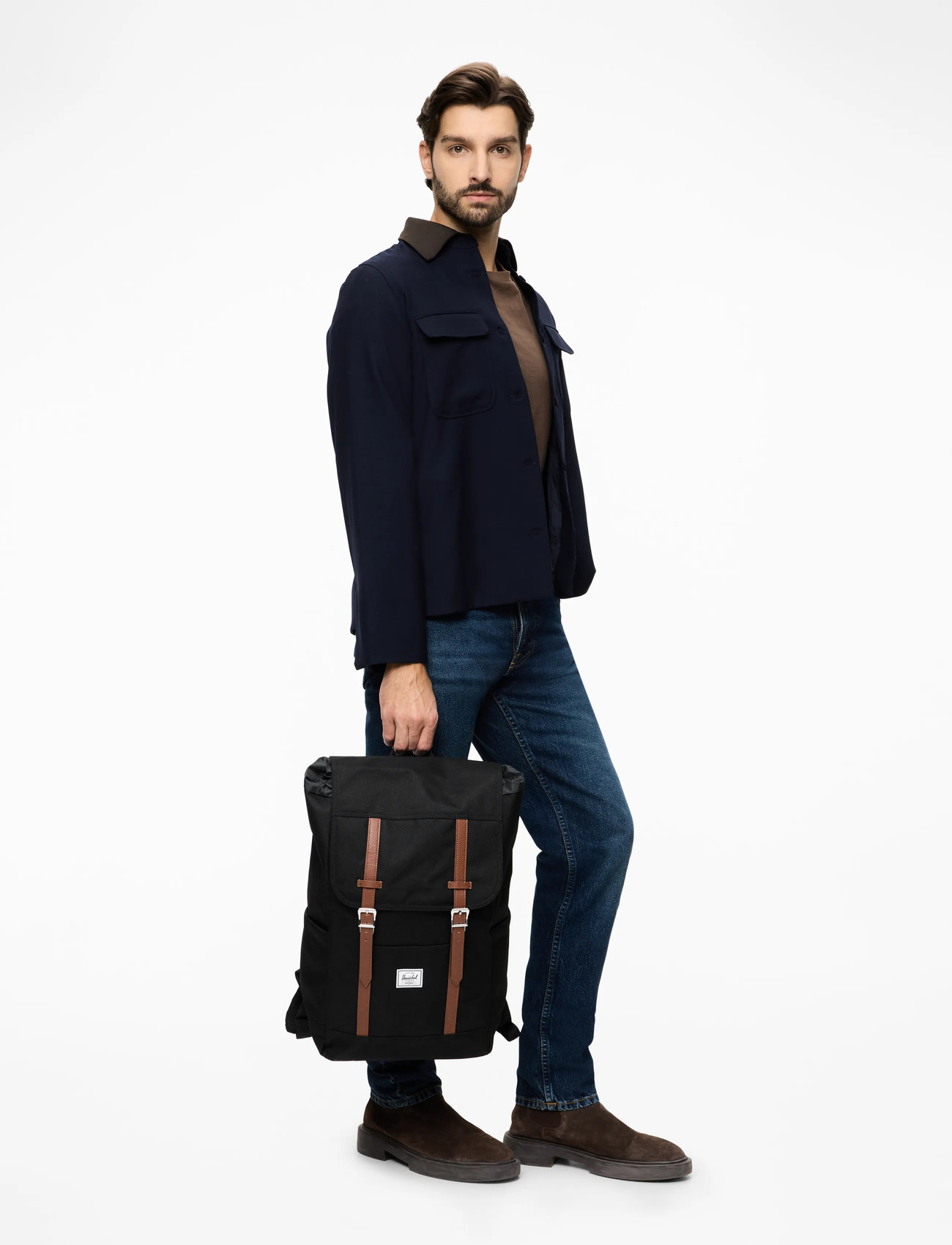 Herschel - Herschel Retreat Backpack - alltags-style - black - 3