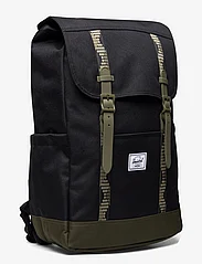 Herschel - Herschel Retreat Backpack - birthday gifts - black/ivy green - 2