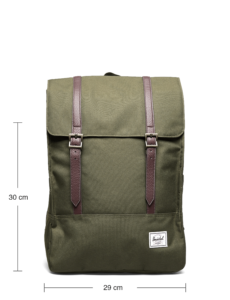 Herschel - Herschel Survey Backpack - hverdags stil - ivy green - 5