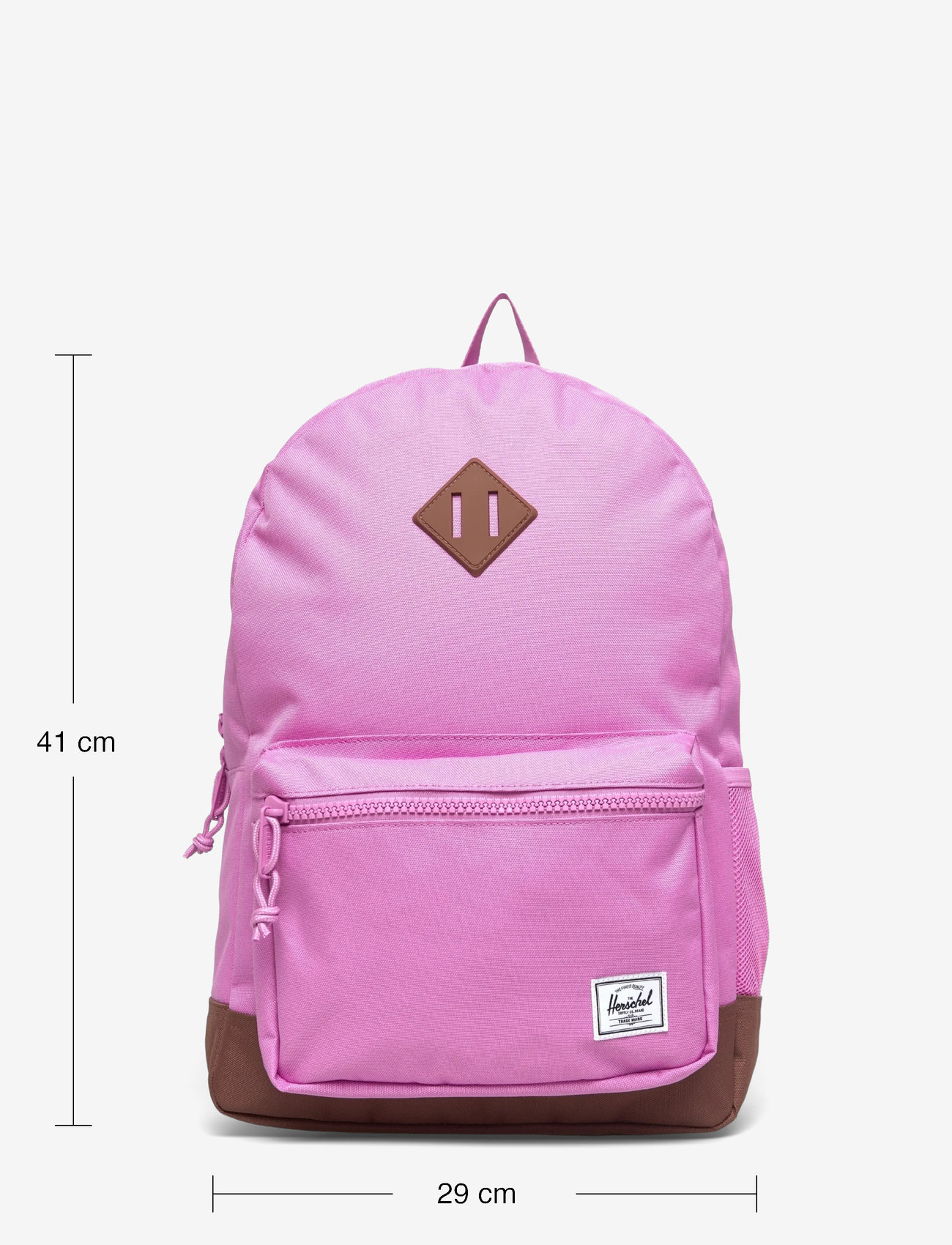Herschel - Herschel Heritage Youth Backpack - rucksäcke - opera mauve/saddle brown - 3