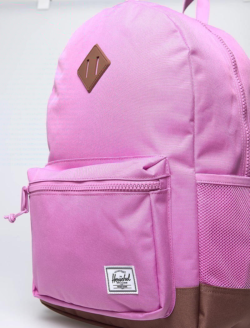 Herschel - Herschel Heritage Youth Backpack - rucksäcke - opera mauve/saddle brown - 4