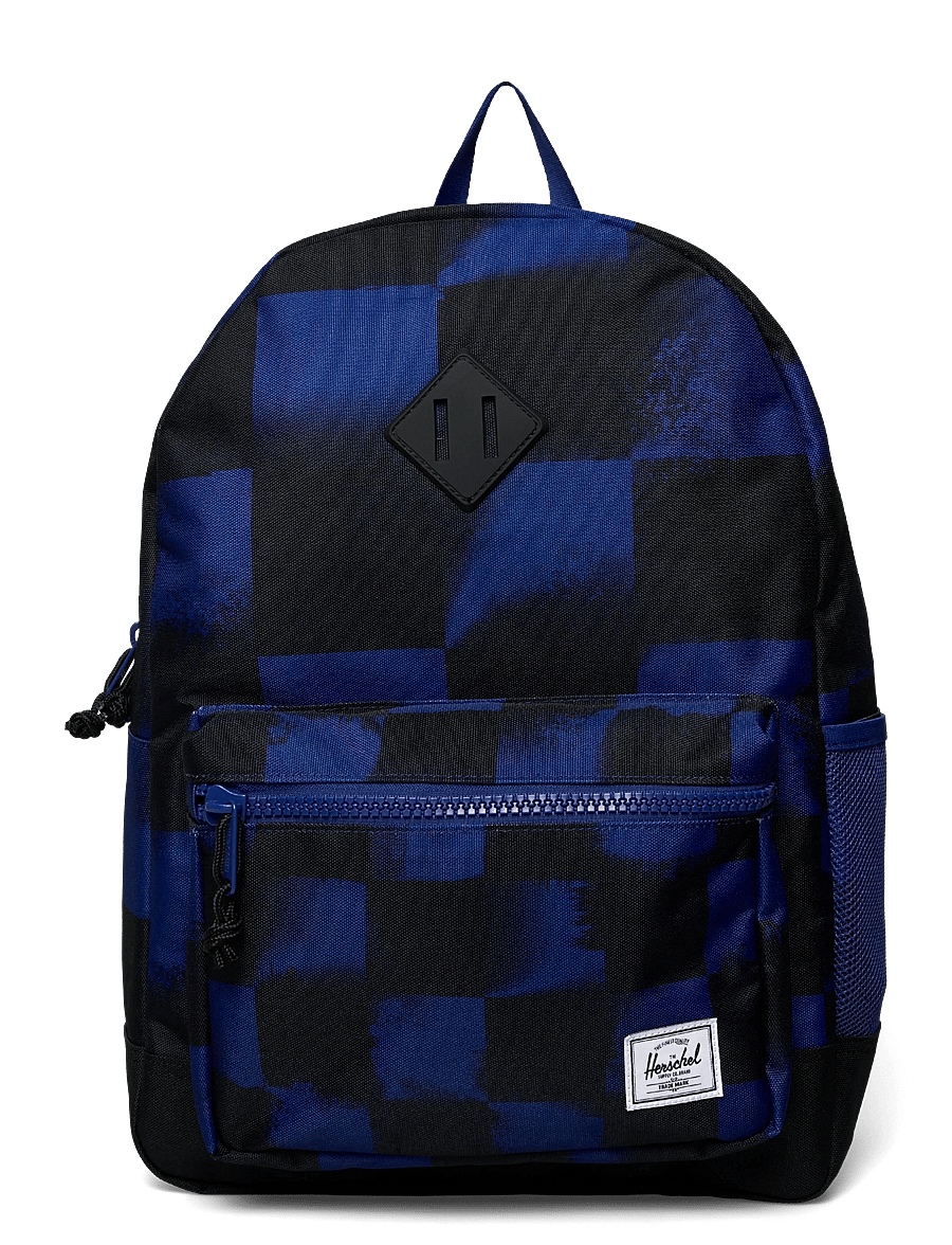 Herschel - Herschel Heritage Youth Backpack - rucksäcke - stencil check sodalite blue - 0